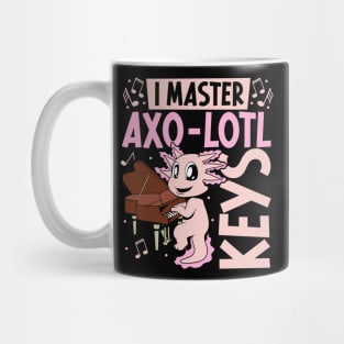 Axolotl at the piano Mug